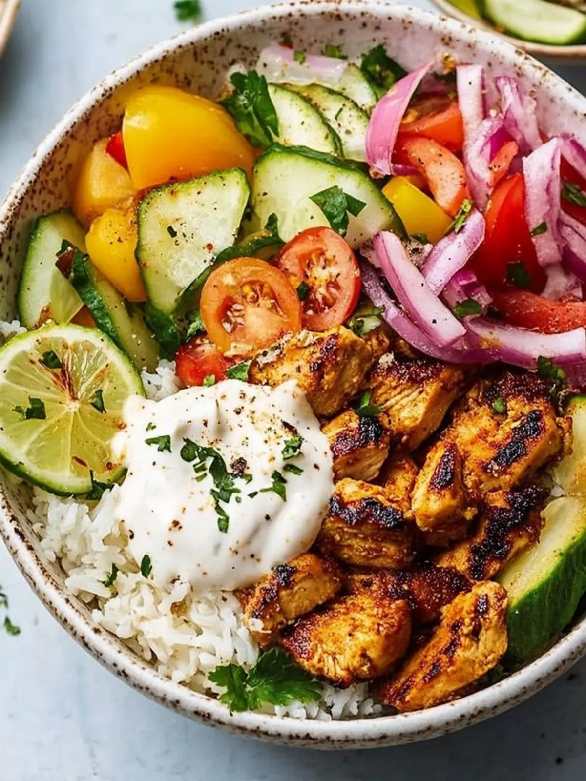 Chicken Shawarma Bowls
