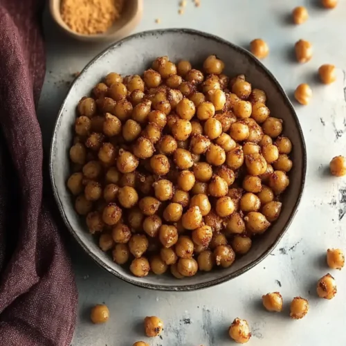 Mouthwatering Spicy Roasted Chickpeas