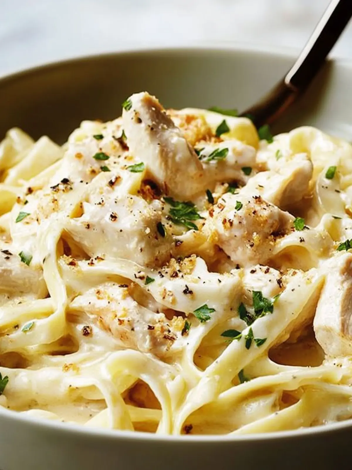 Slow-Cooker Chicken Alfredo