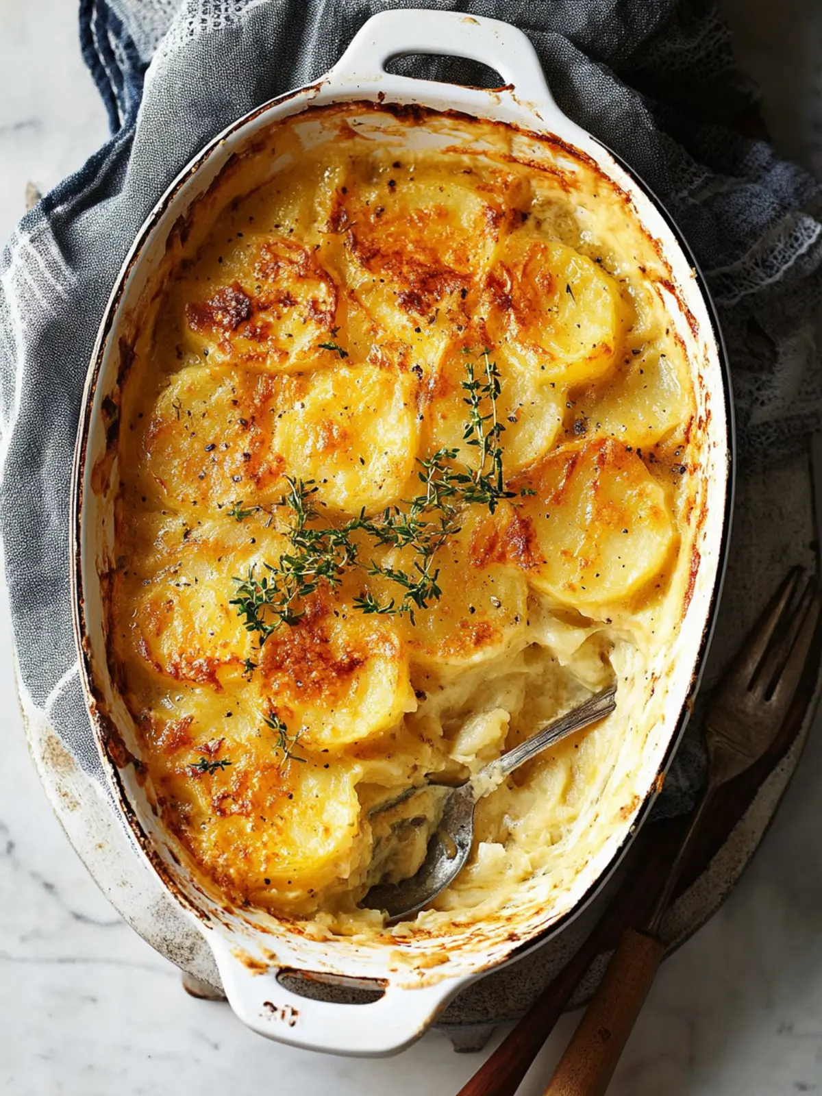 scalloped potatoes