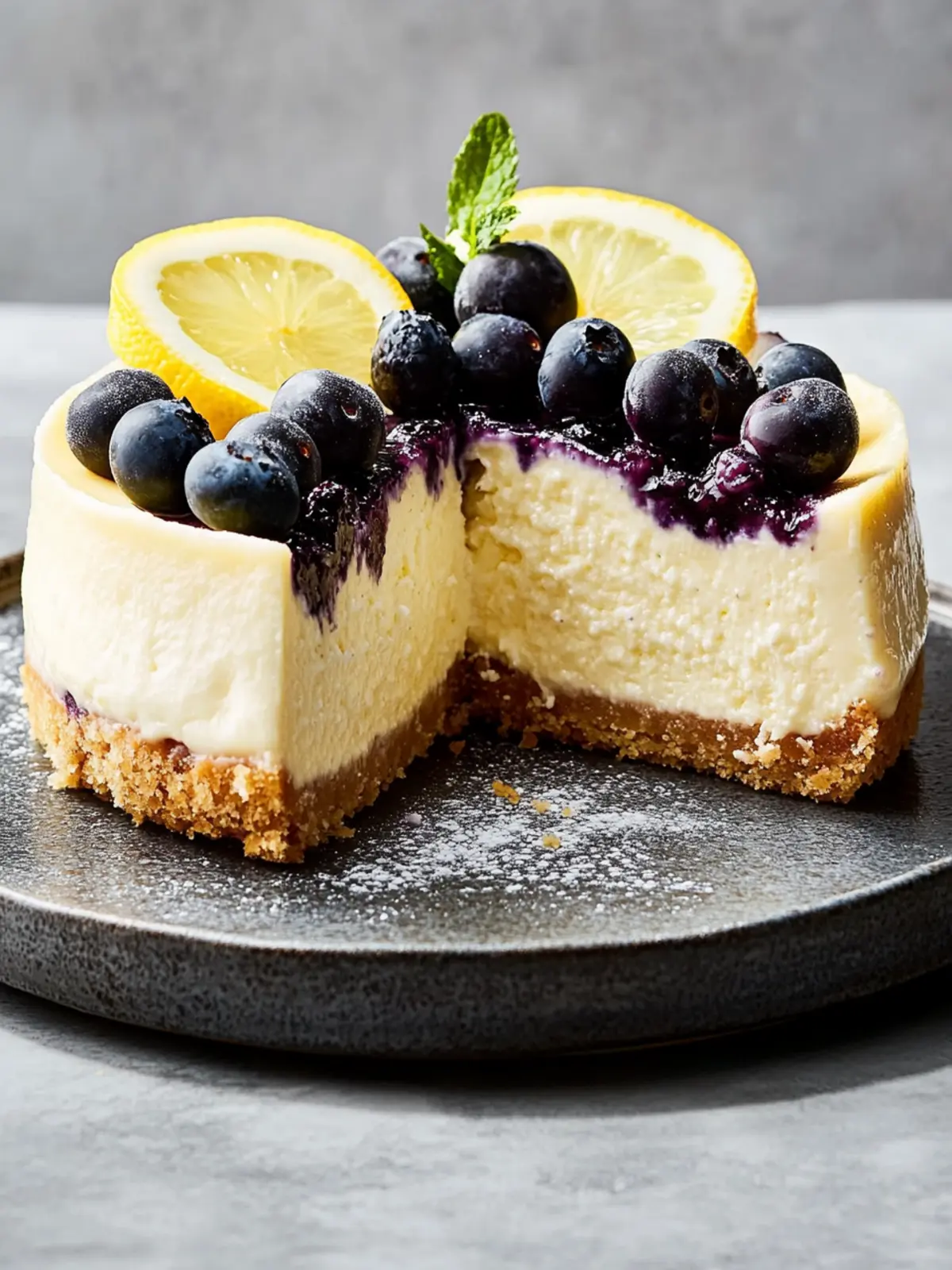 Lemon-Blueberry Cheesecake: Your Summer Showstopper Dessert