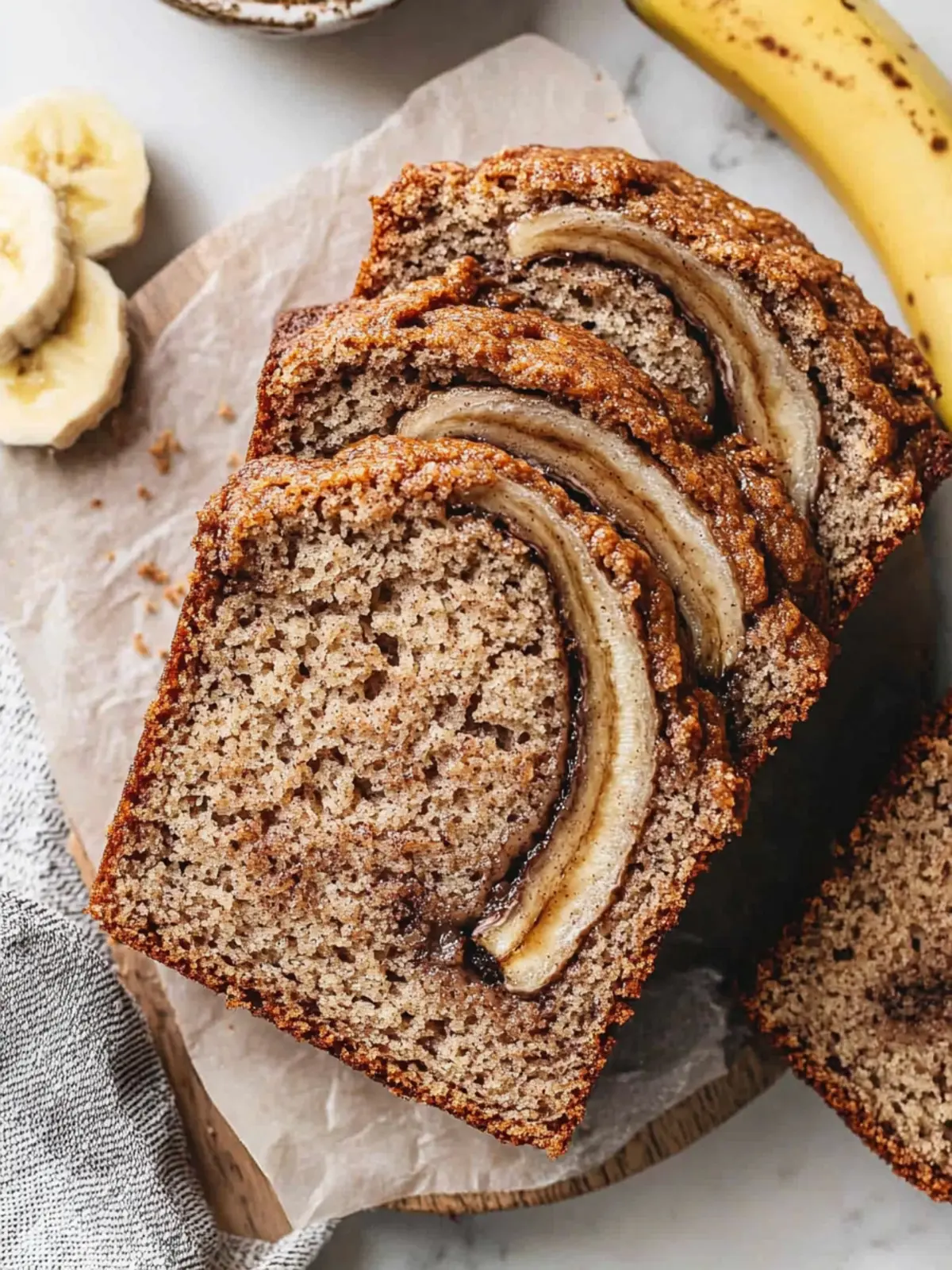 Cinnamon Swirl Banana Bread That Will Brighten Your Day