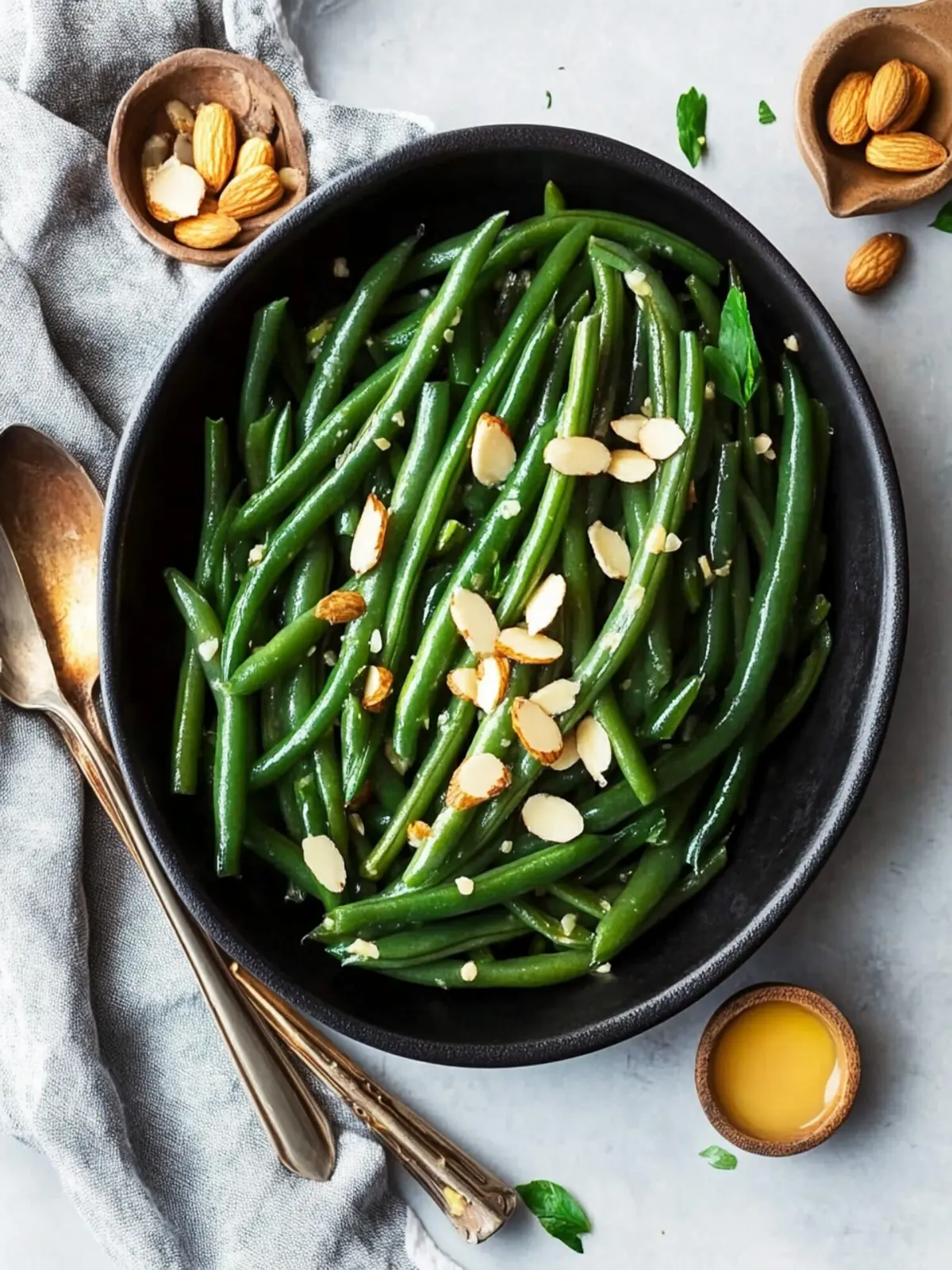Savory Green Beans Almondine with a Zesty Lemon Twist