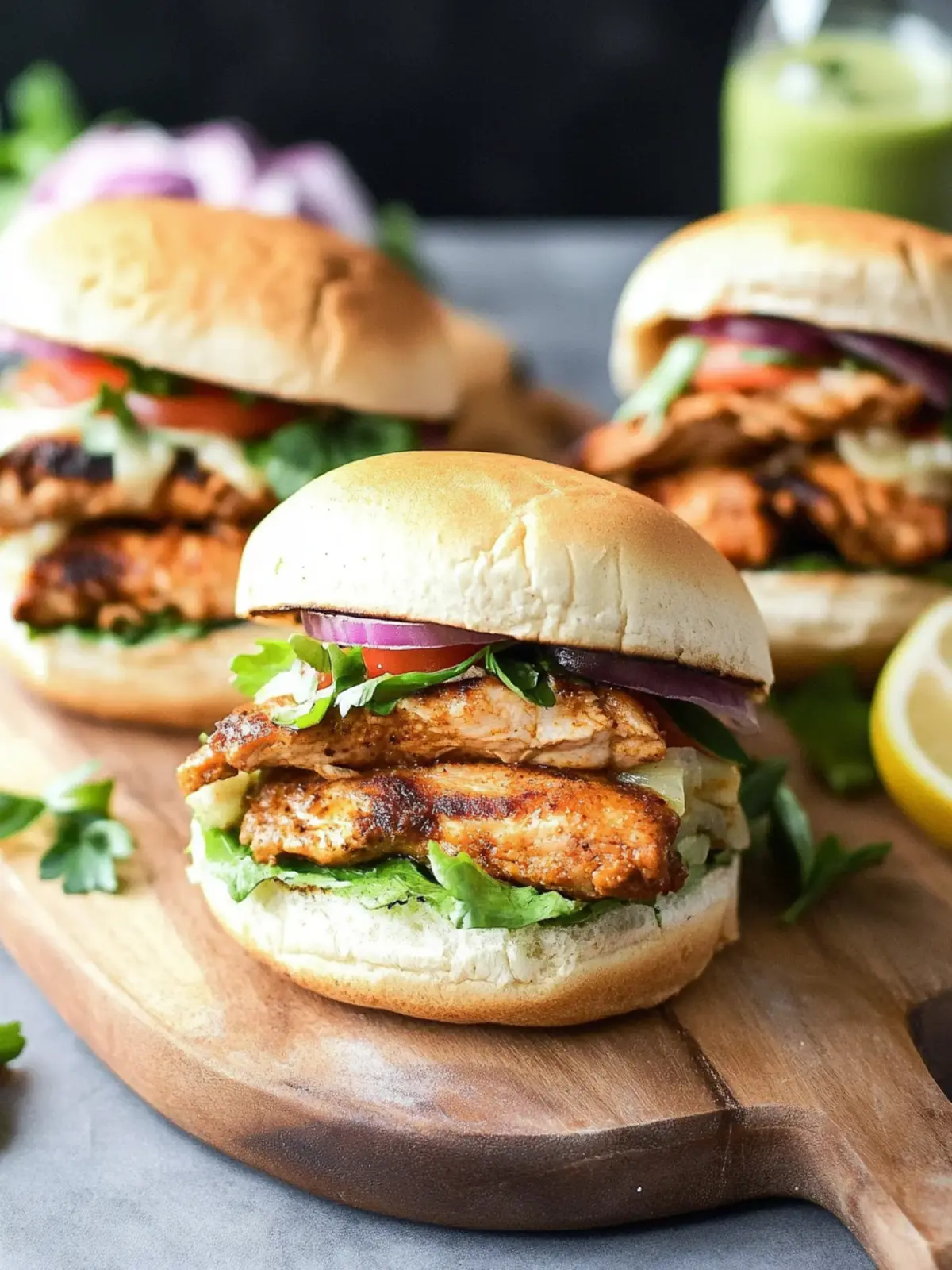 Chicken Shawarma Sliders