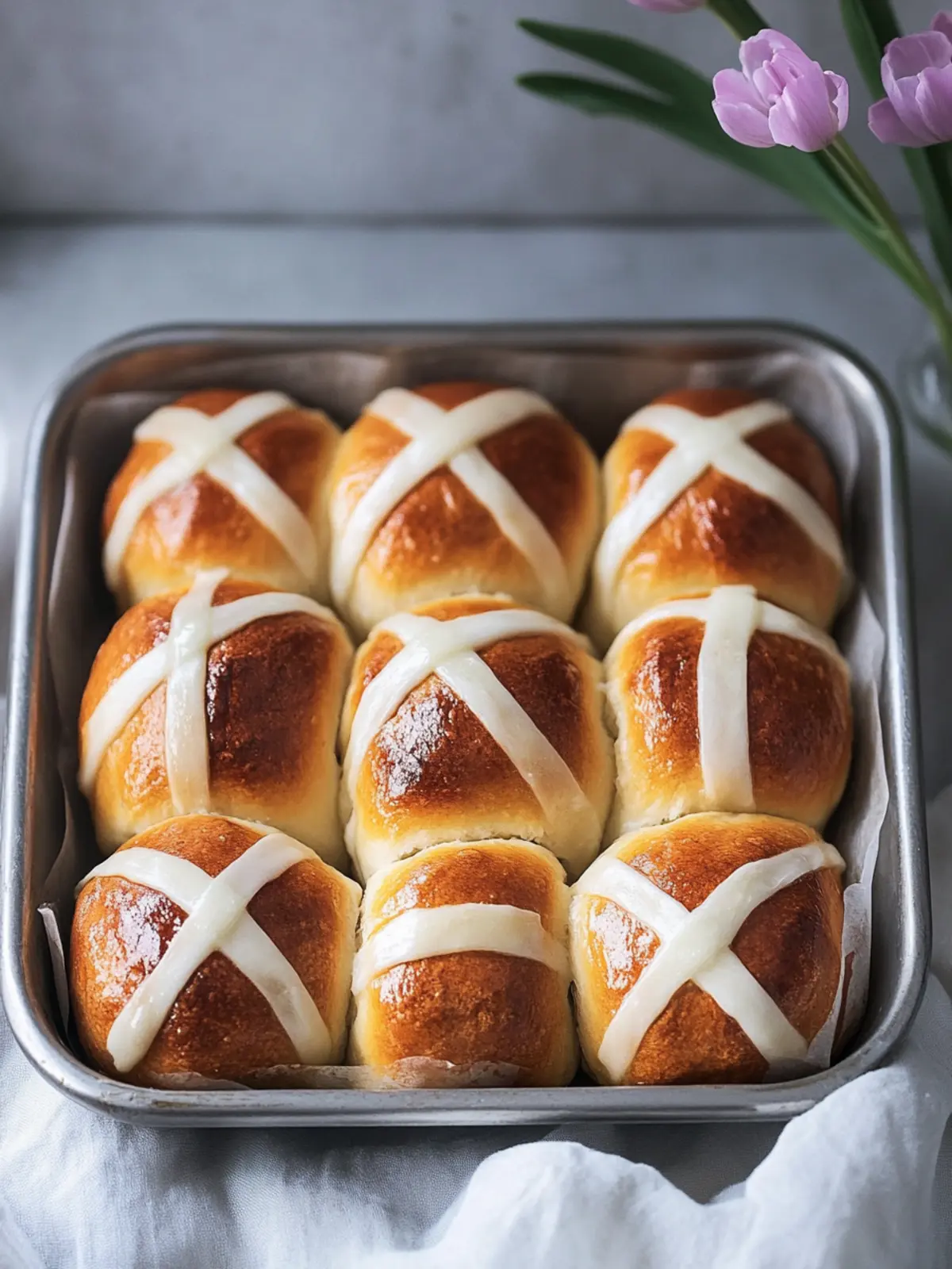 hot cross buns recipe