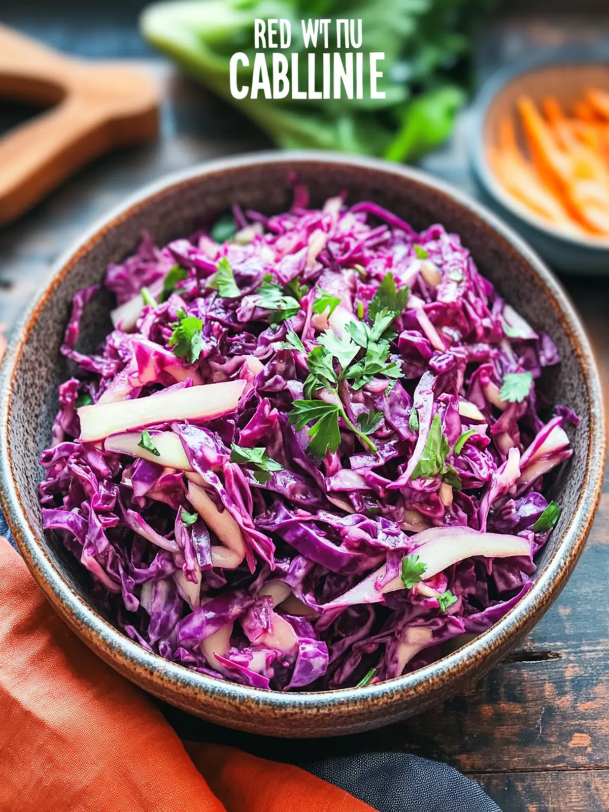 Red Cabbage Slaw Recipe