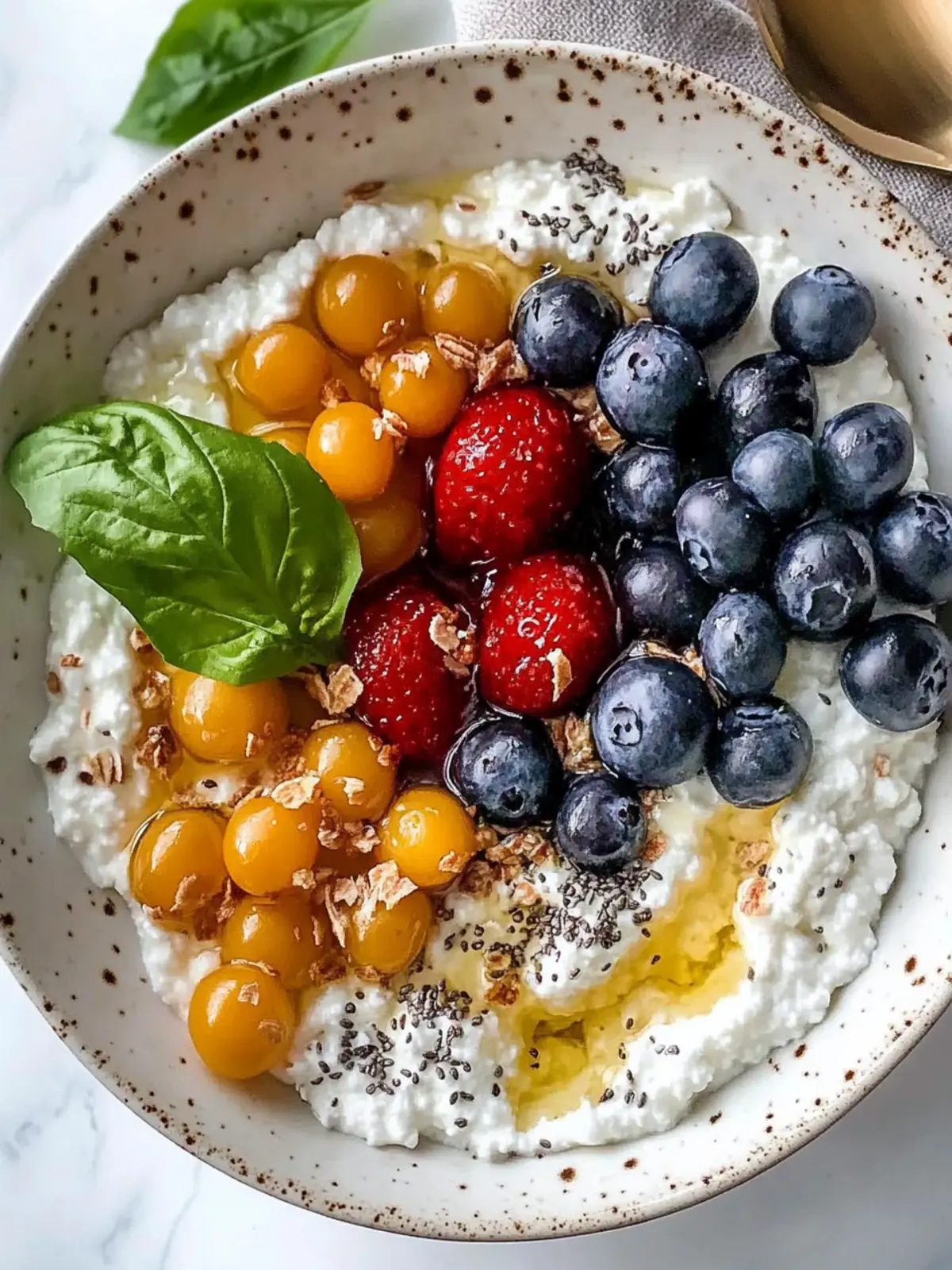 Simple Keto Cottage Cheese Bowl
