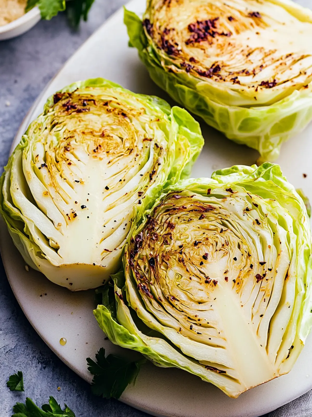 Air Fryer Cabbage