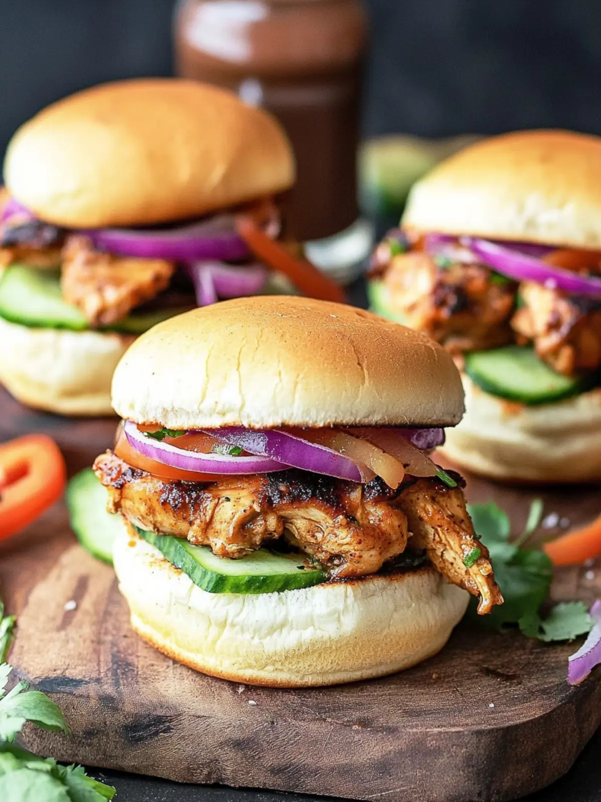 Chicken Shawarma Sliders