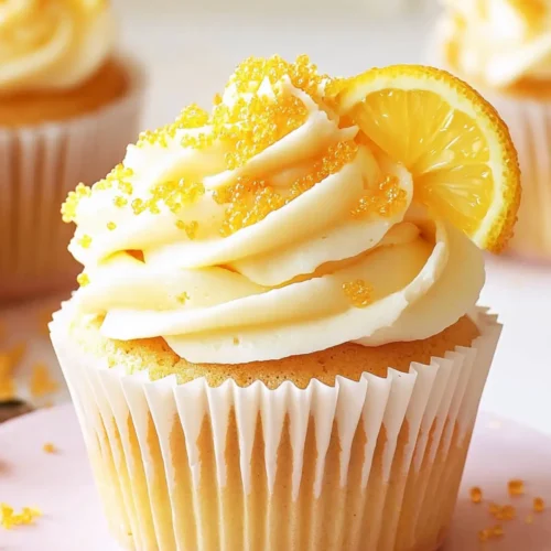 Mimosa Cupcakes