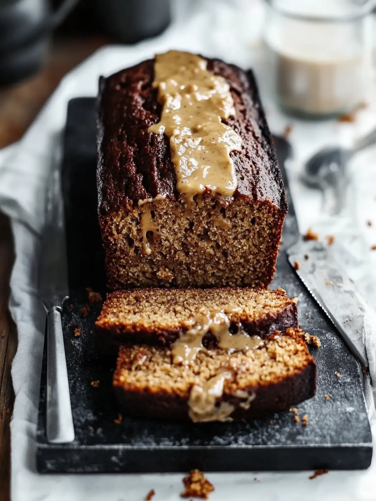 Peanut Butter Banana Bread