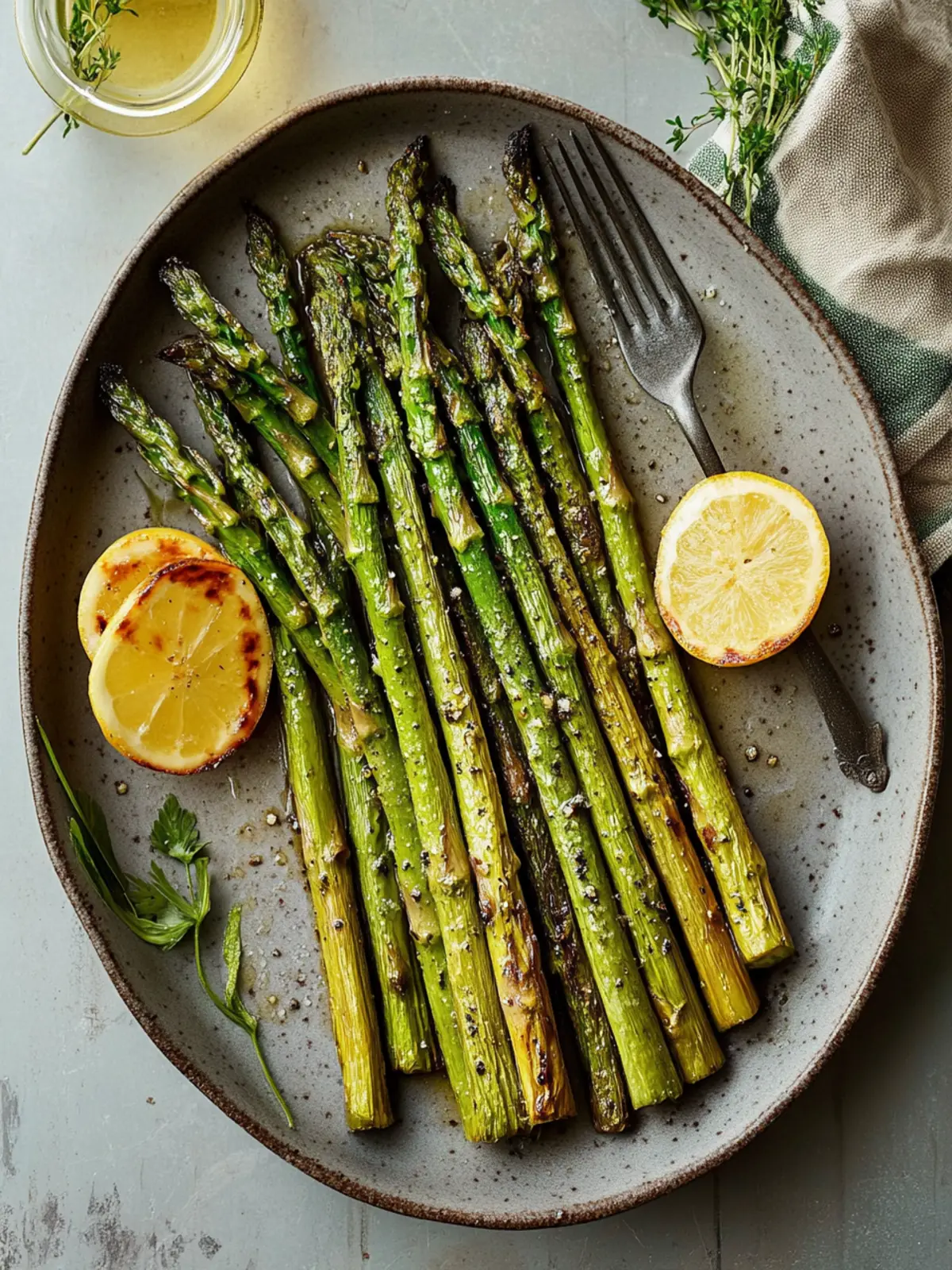 roasted asparagus