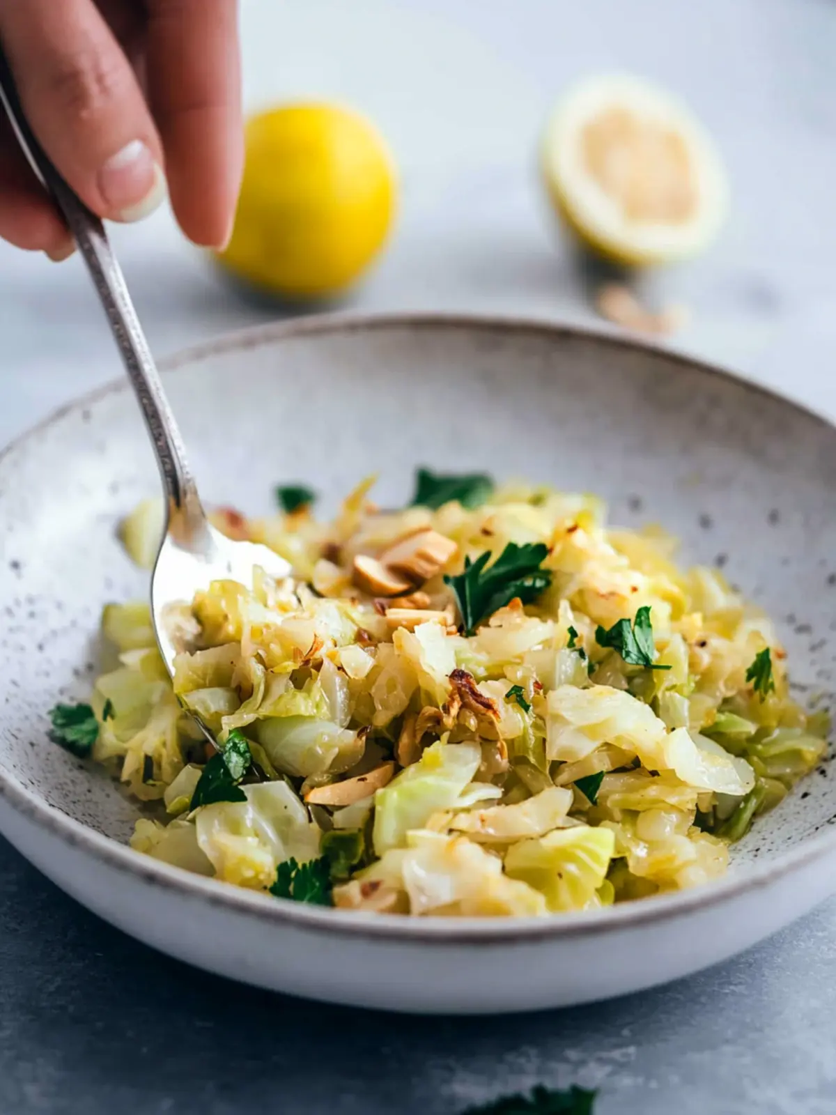 Garlic Sauteed Cabbage