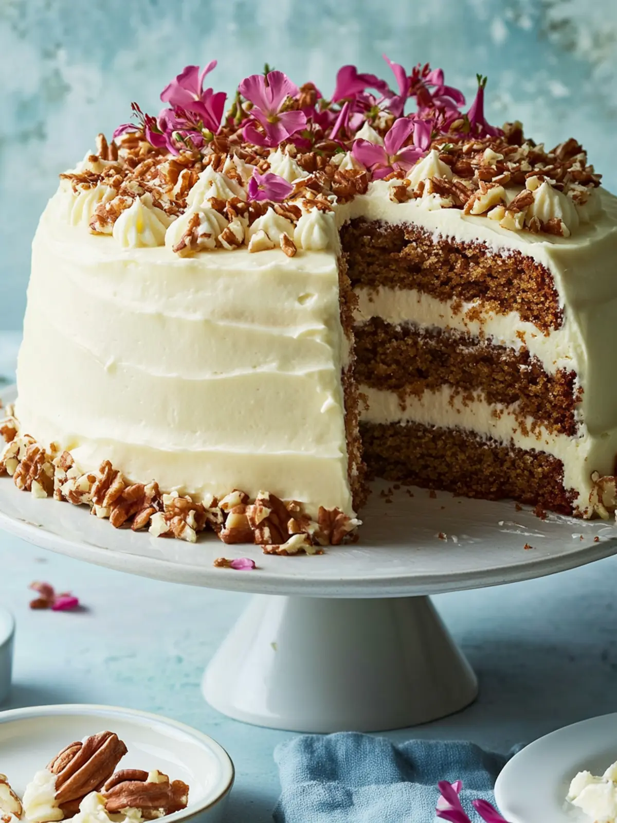 Moist Hummingbird Cake with Cream Cheese Frosting Bliss