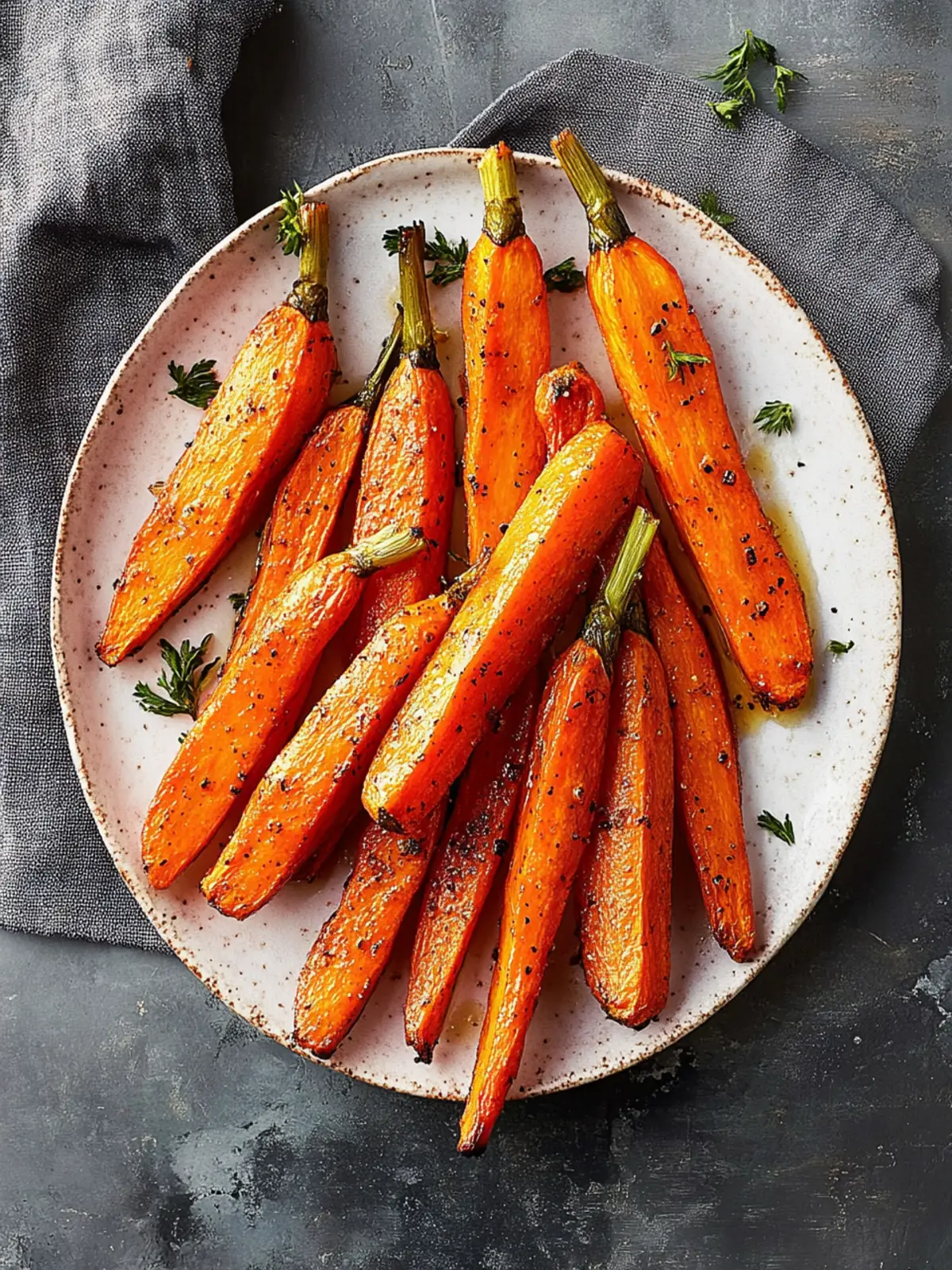 Sweet and Savory Honey Roasted Carrots for Quick Dinners