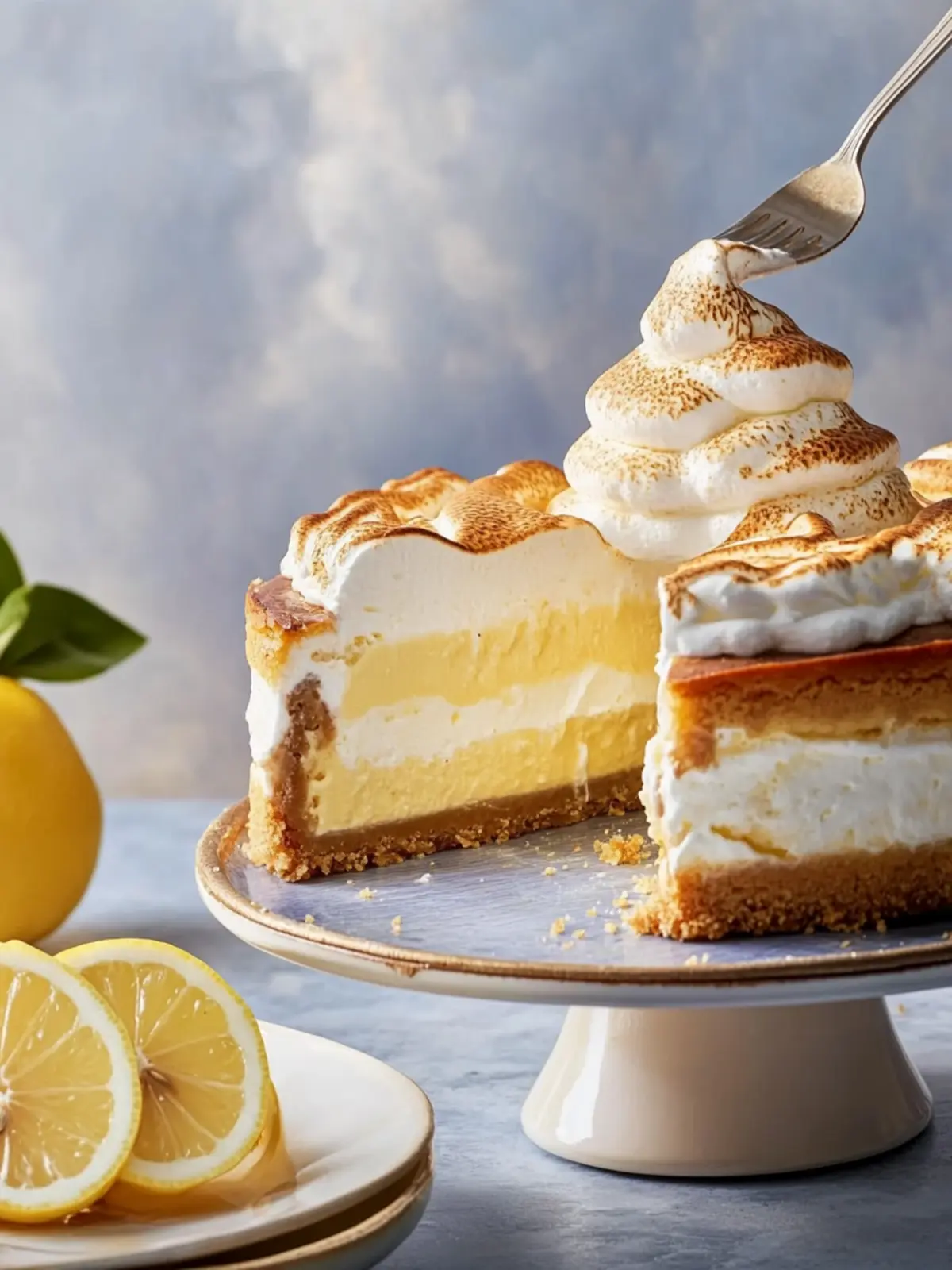 Lemon Meringue Cheesecake