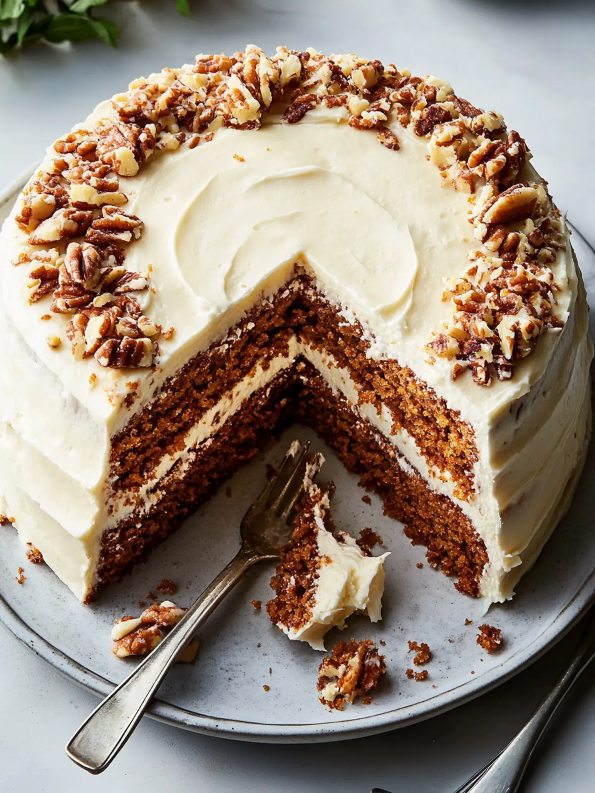 Delicious Homemade Carrot Cake Recipe with Creamy Frosting
