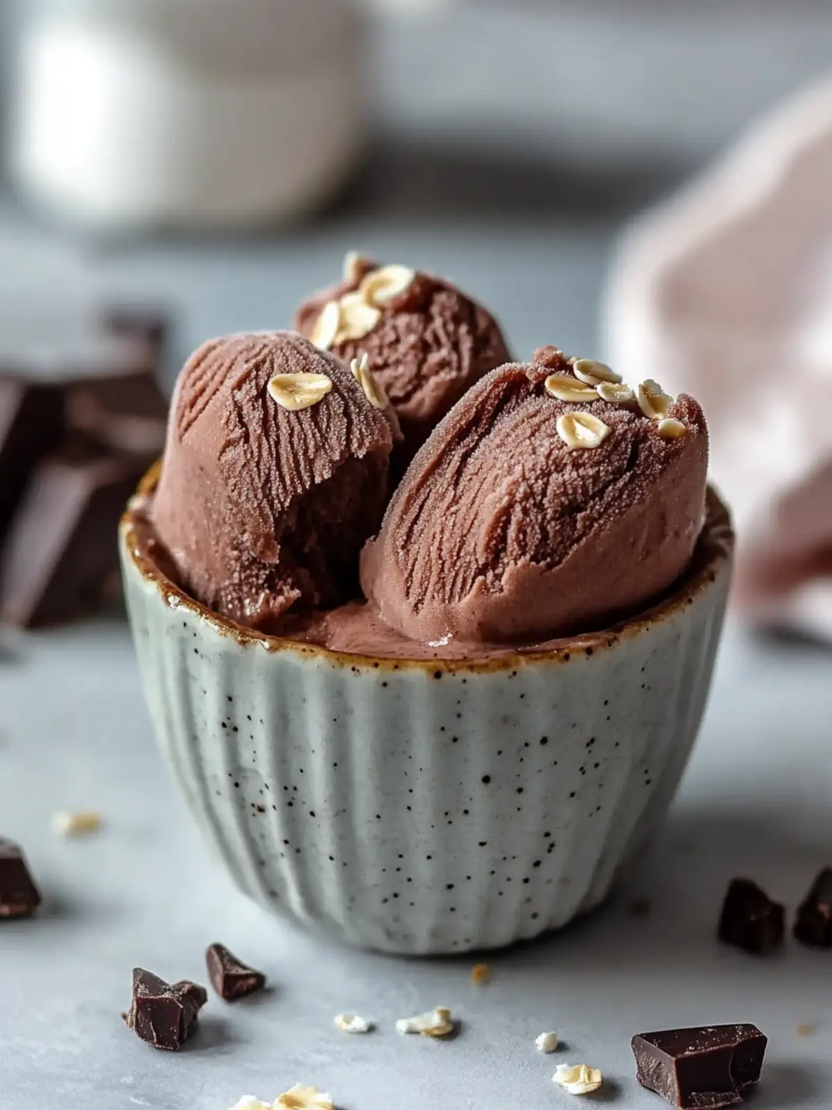 Chocolate Frozen Yogurt Bites