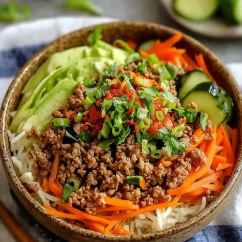 Dairy-Free Ground Turkey Egg Roll in a Bowl