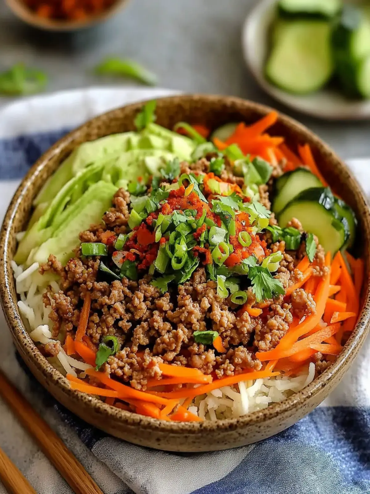 Dairy-Free Ground Turkey Egg Roll in a Bowl