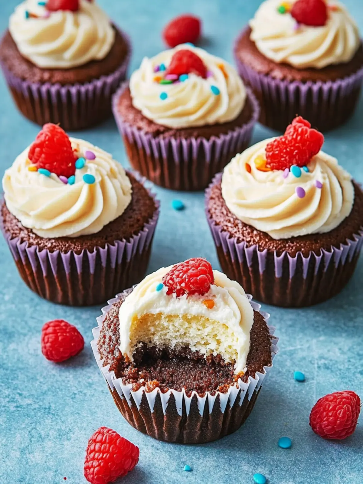 Decadent Cheesecake Stuffed Cupcakes for Ultimate Indulgence