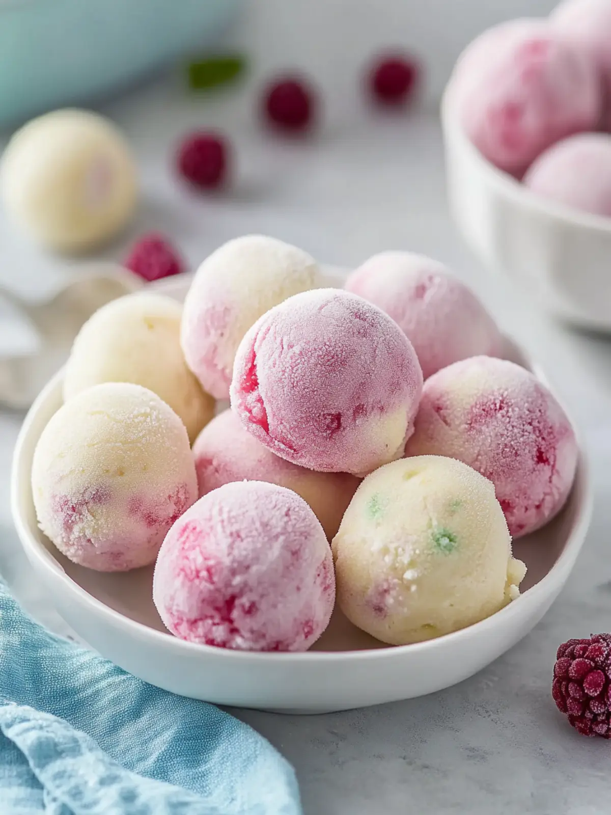 Frozen Yogurt Bites For Baby