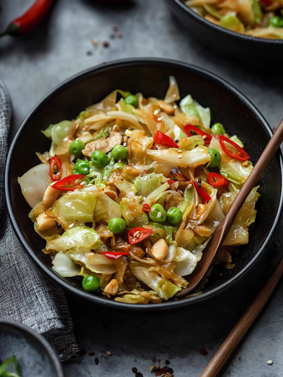 cabbage stir fry recipe