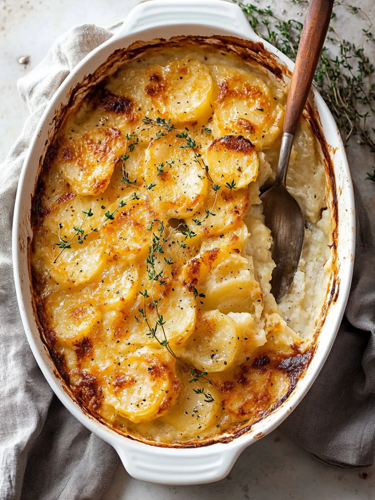scalloped potatoes