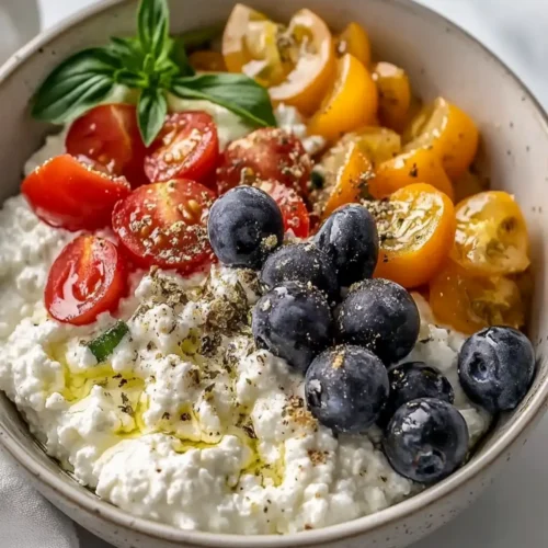 Simple Keto Cottage Cheese Bowl