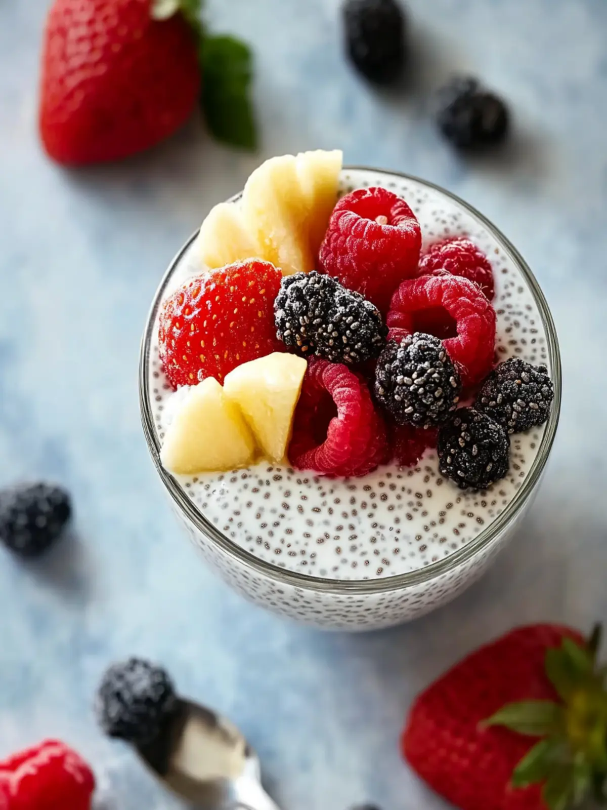 Simple Greek Yogurt Chia Seed Pudding