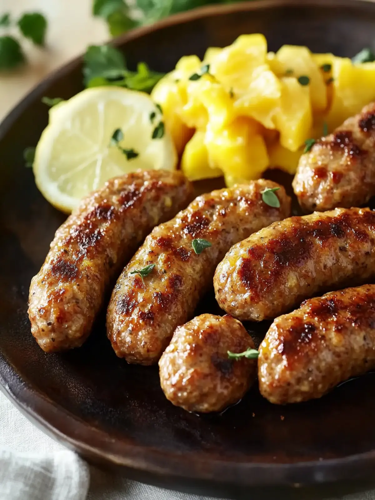 Tasty Ground Turkey Breakfast Sausage