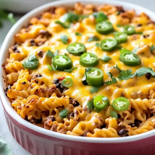 Loaded Taco Pasta Bake