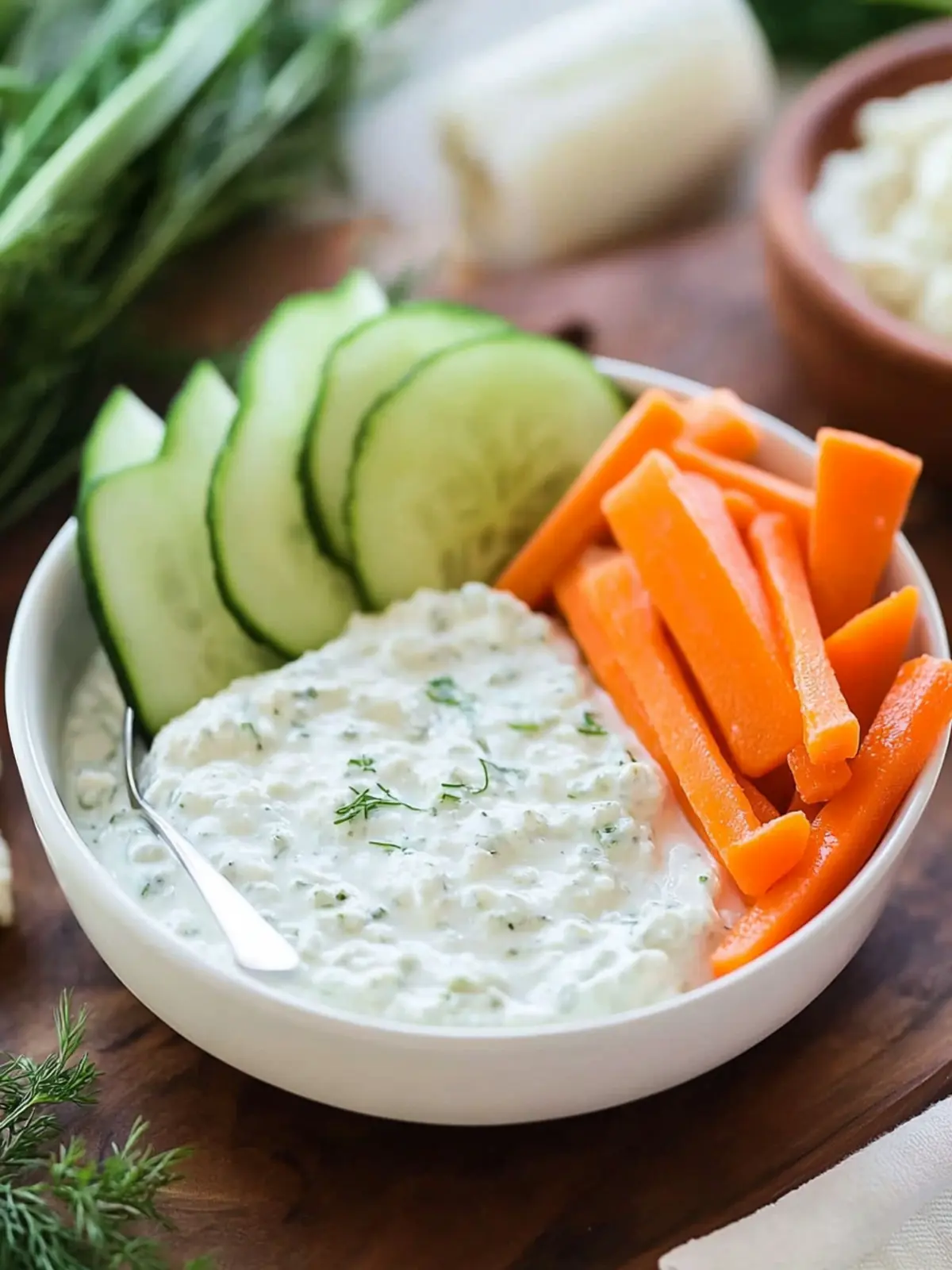 Cottage Cheese Ranch Dip