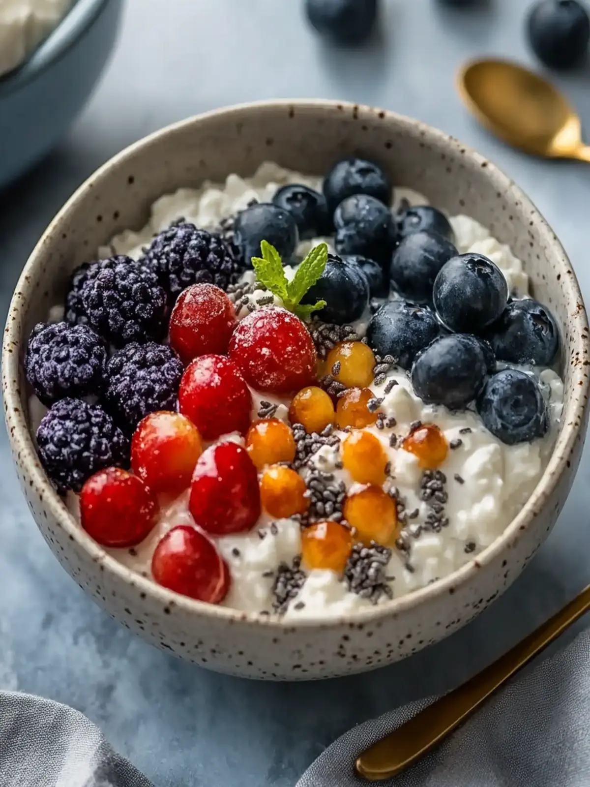 Simple Keto Cottage Cheese Bowl