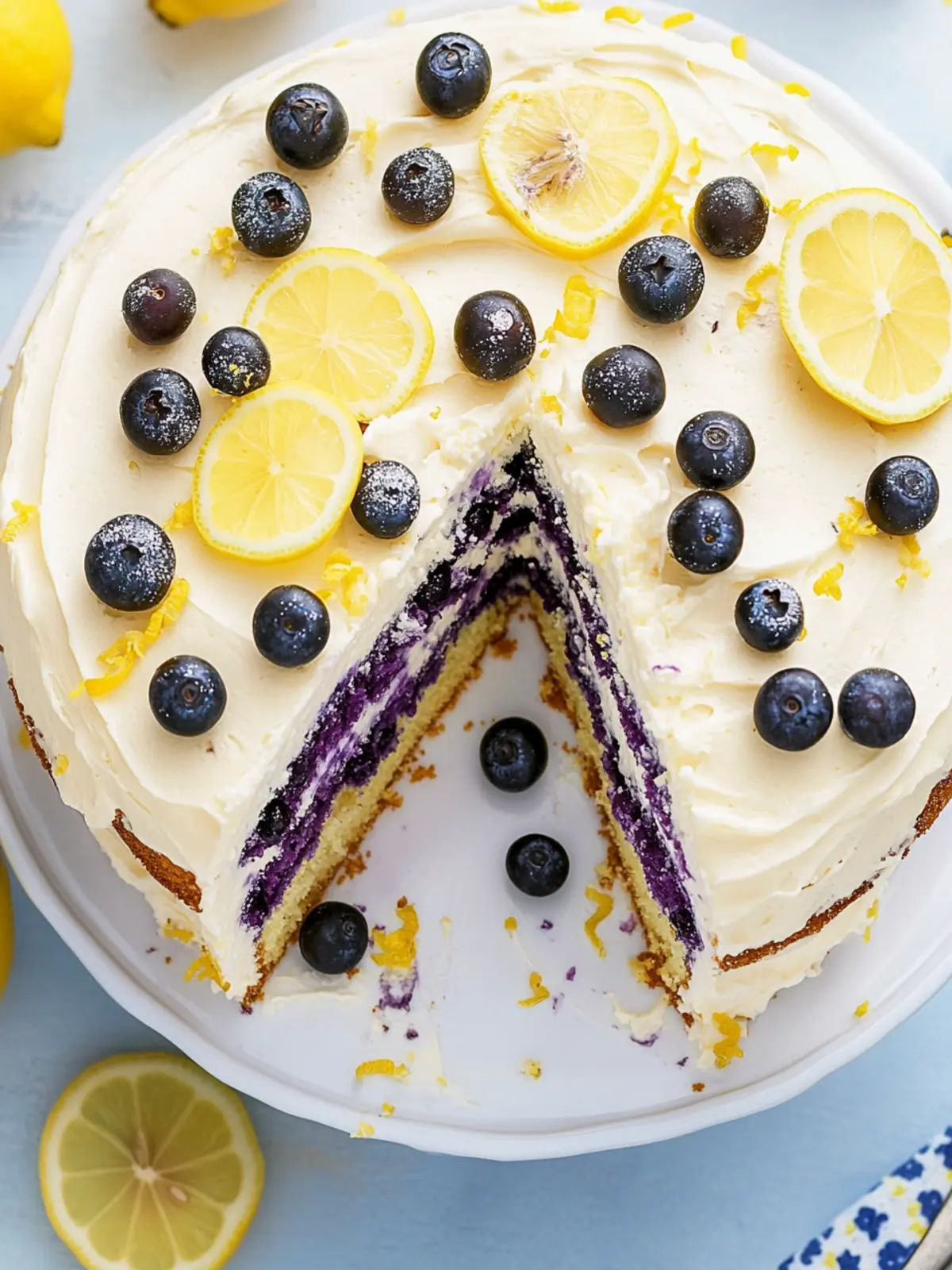 Lemon-Blueberry Cake