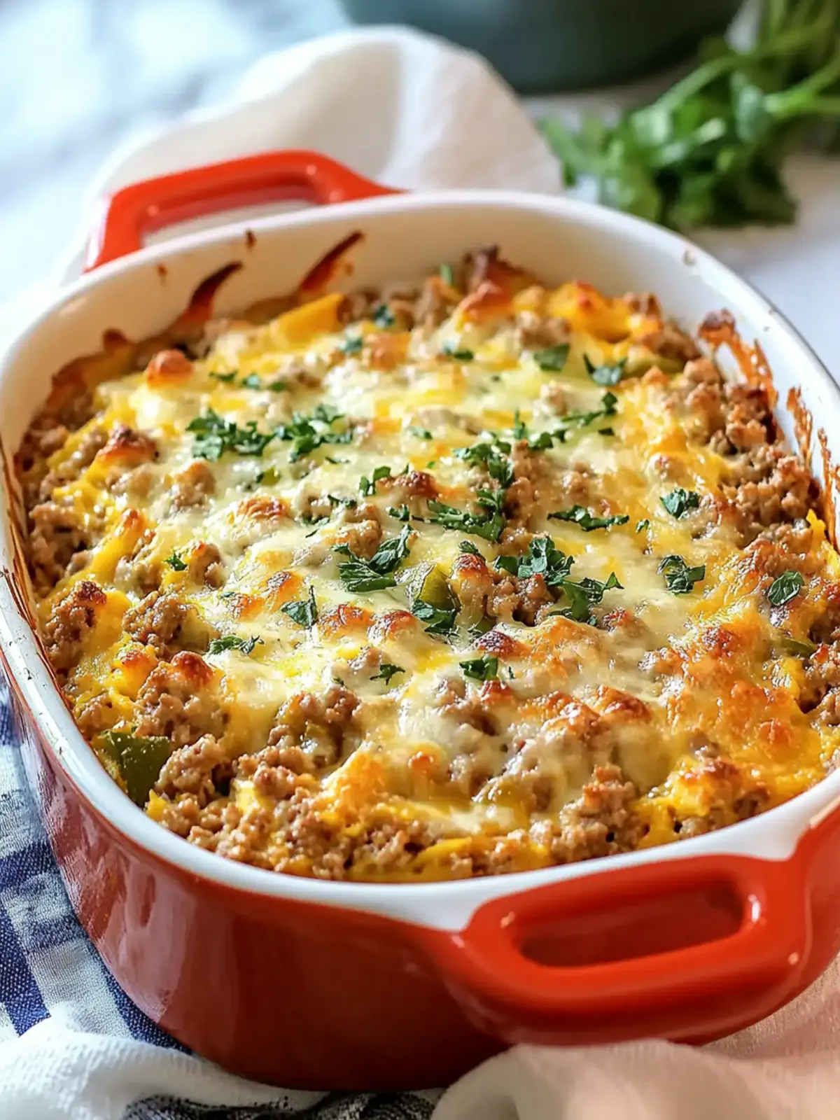 Delicious Low Carb Ground Turkey Casserole Everyone Will Love