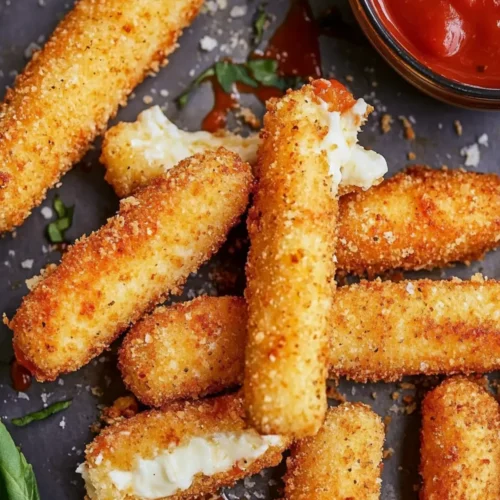 Air Fryer Mozzarella Sticks