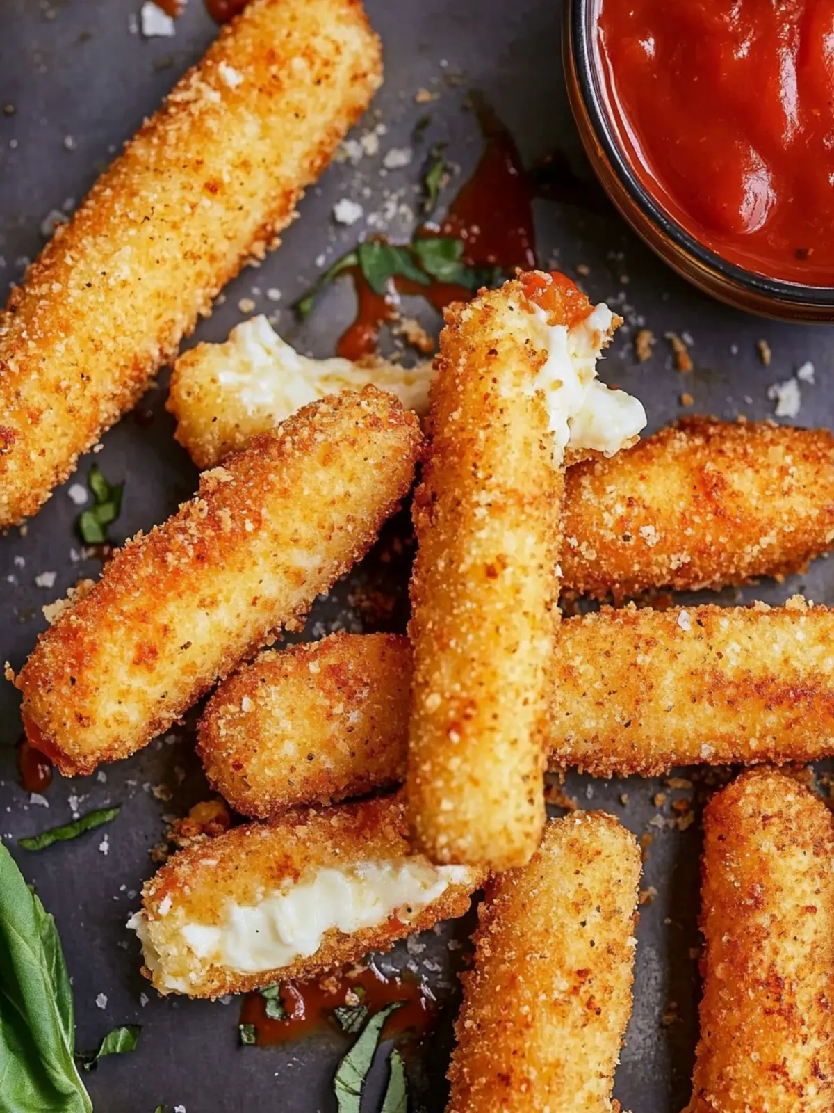 Crispy Air Fryer Mozzarella Sticks Your New Game Day Favorite