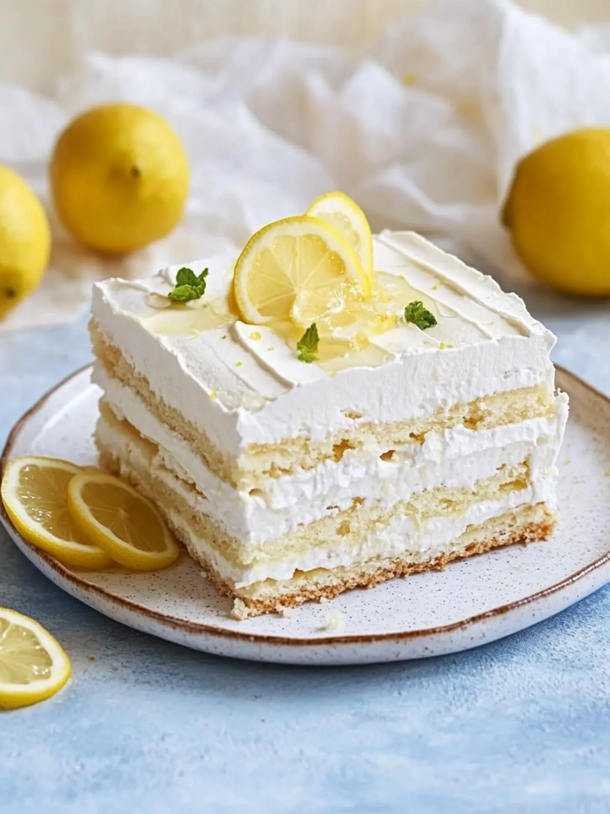Lemon Icebox Cake