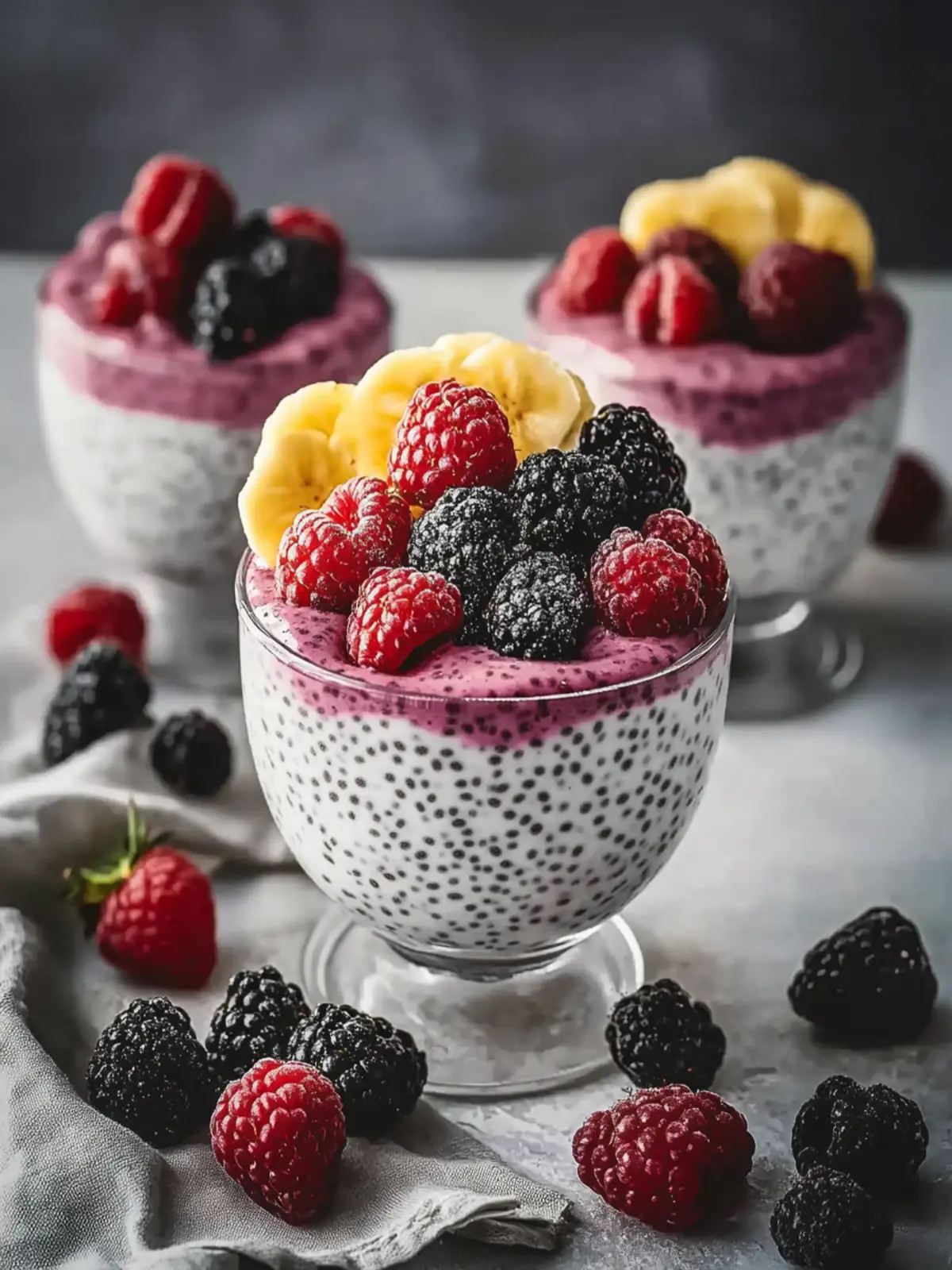 Simple Greek Yogurt Chia Seed Pudding