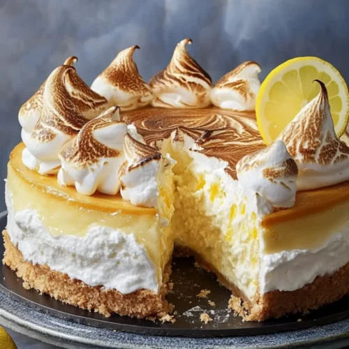 Lemon Meringue Cheesecake