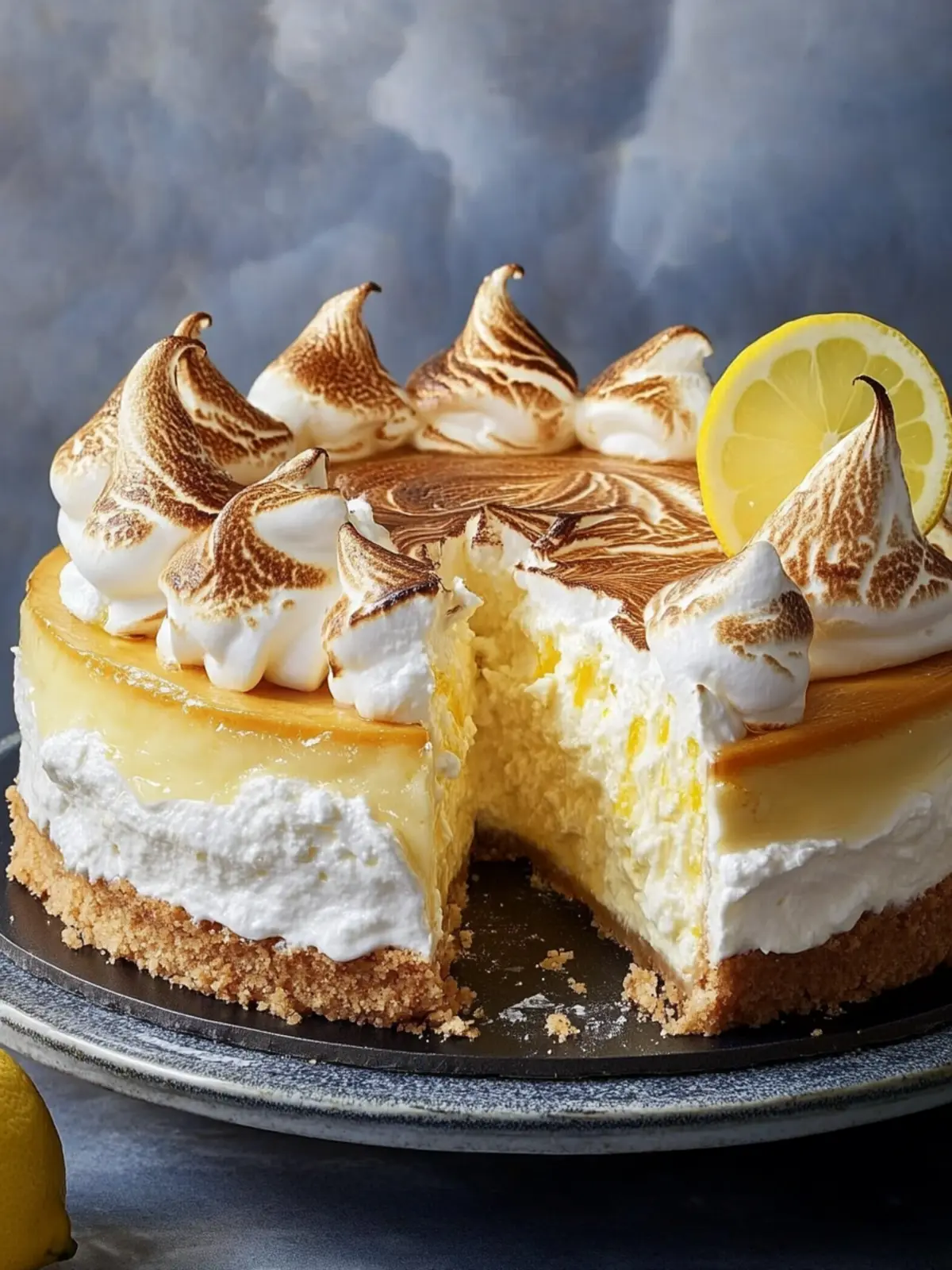 Lemon Meringue Cheesecake: A Sweet Twist on a Classic Delight