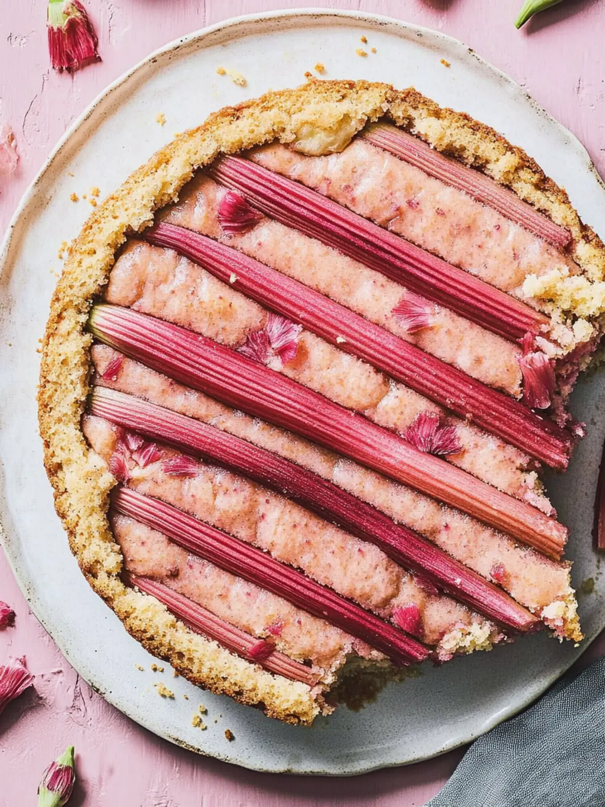 Rhubarb Cake