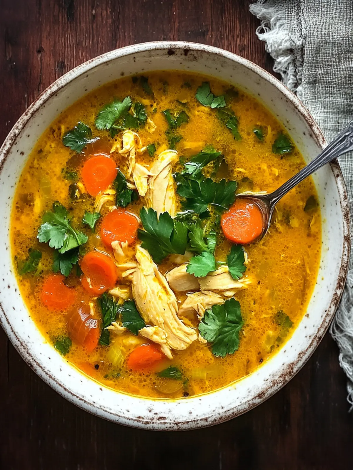 turmeric chicken soup
