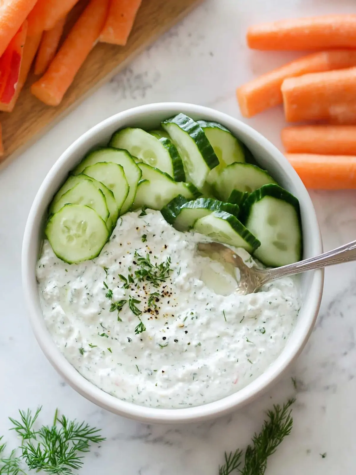 Cottage Cheese Ranch Dip