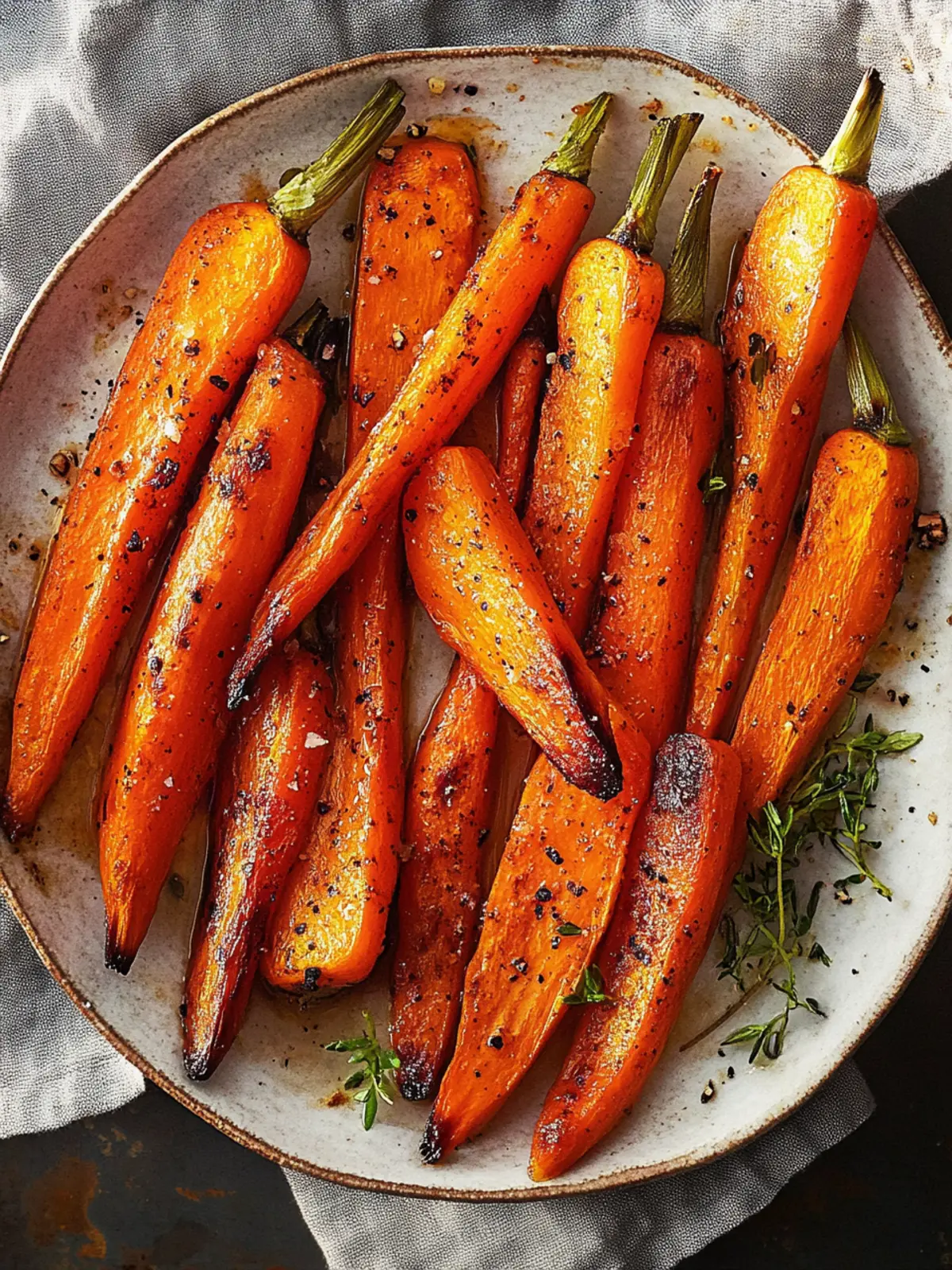 roasted carrots