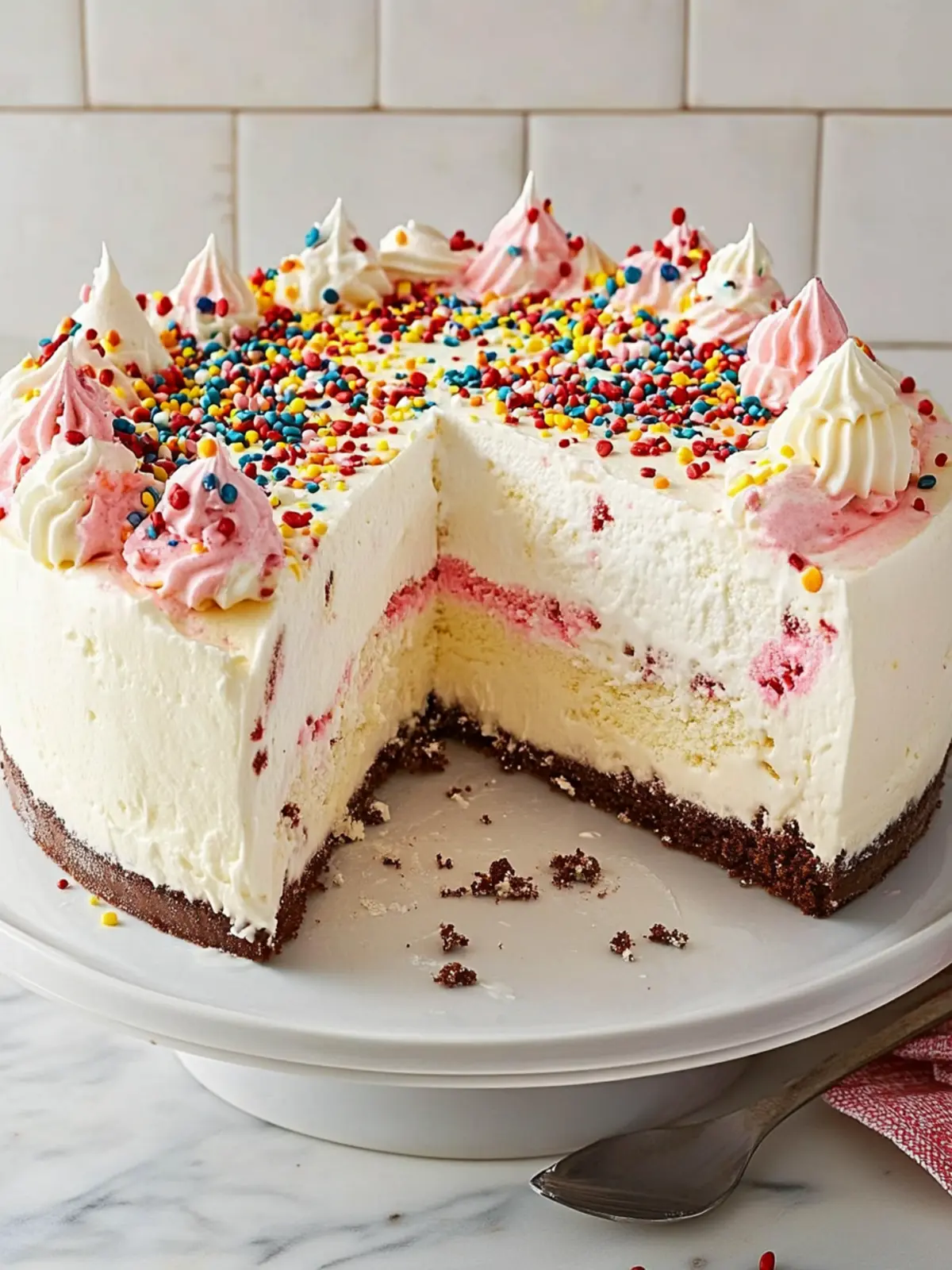 Copycat Dairy Queen Ice Cream Cake