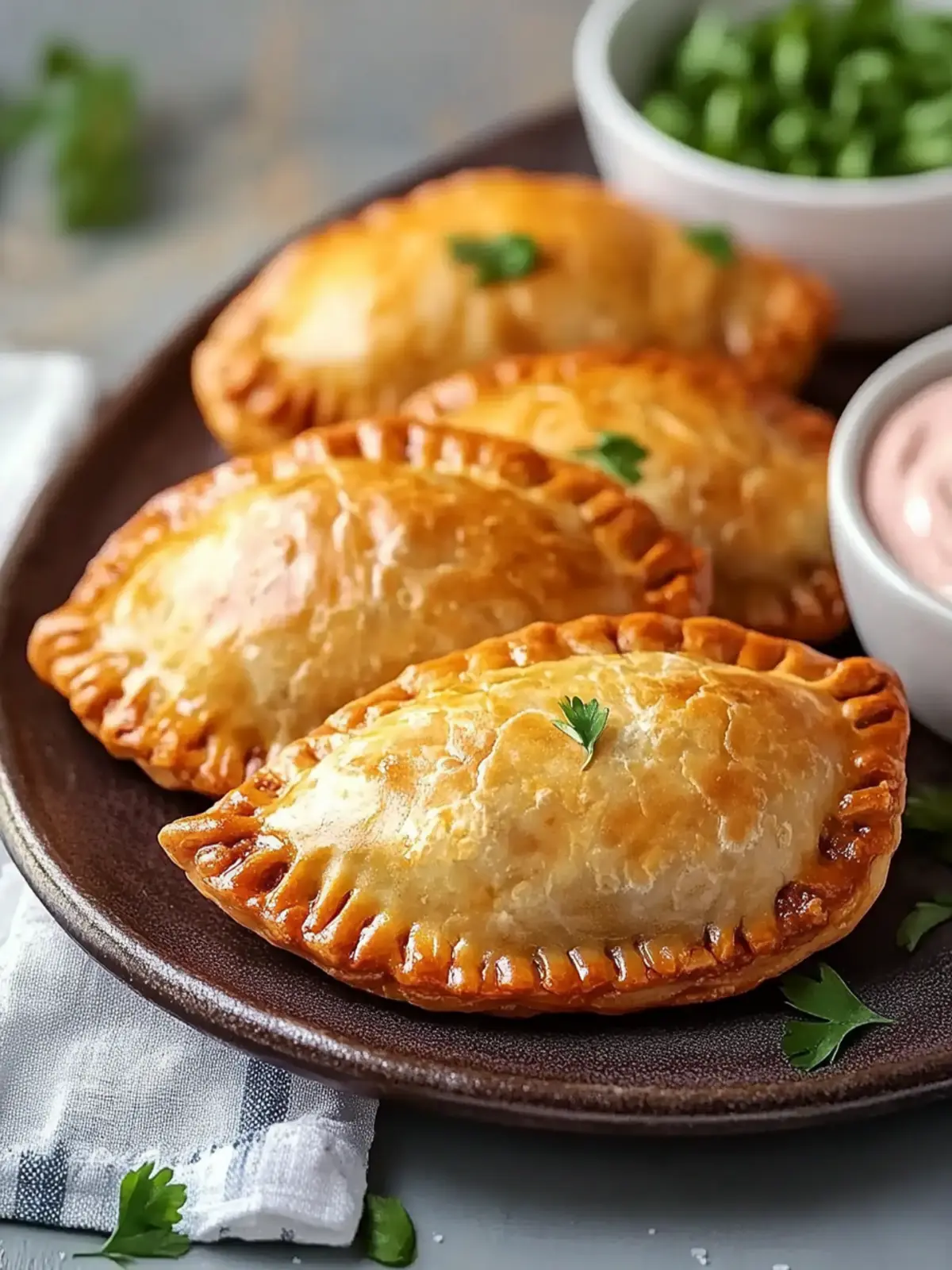 Savory Homemade Ground Turkey Empanadas for Game Day Fun