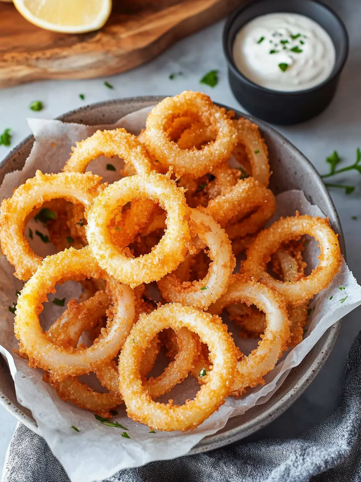 Air Fryer Onion Rings