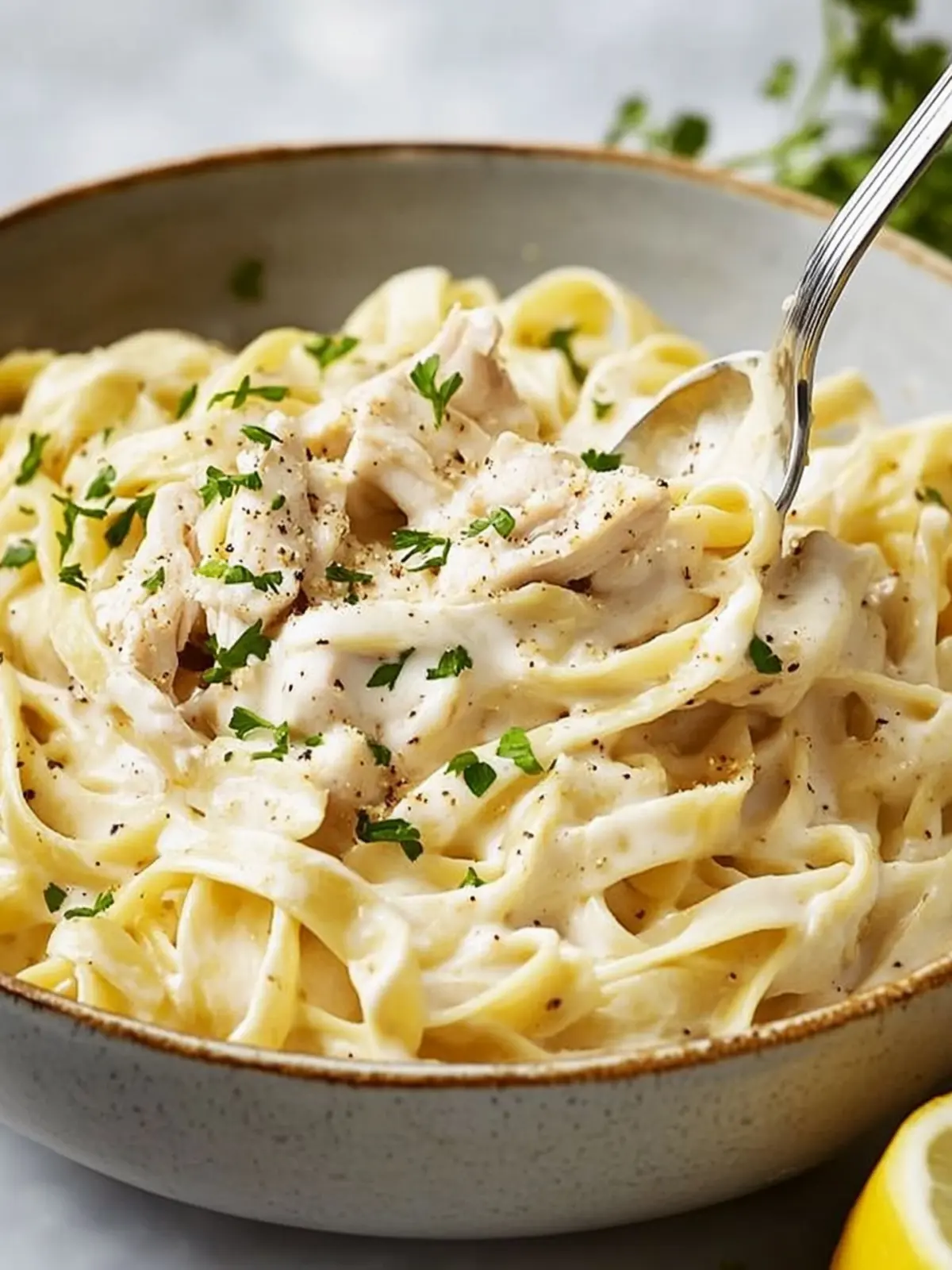 Slow-Cooker Chicken Alfredo